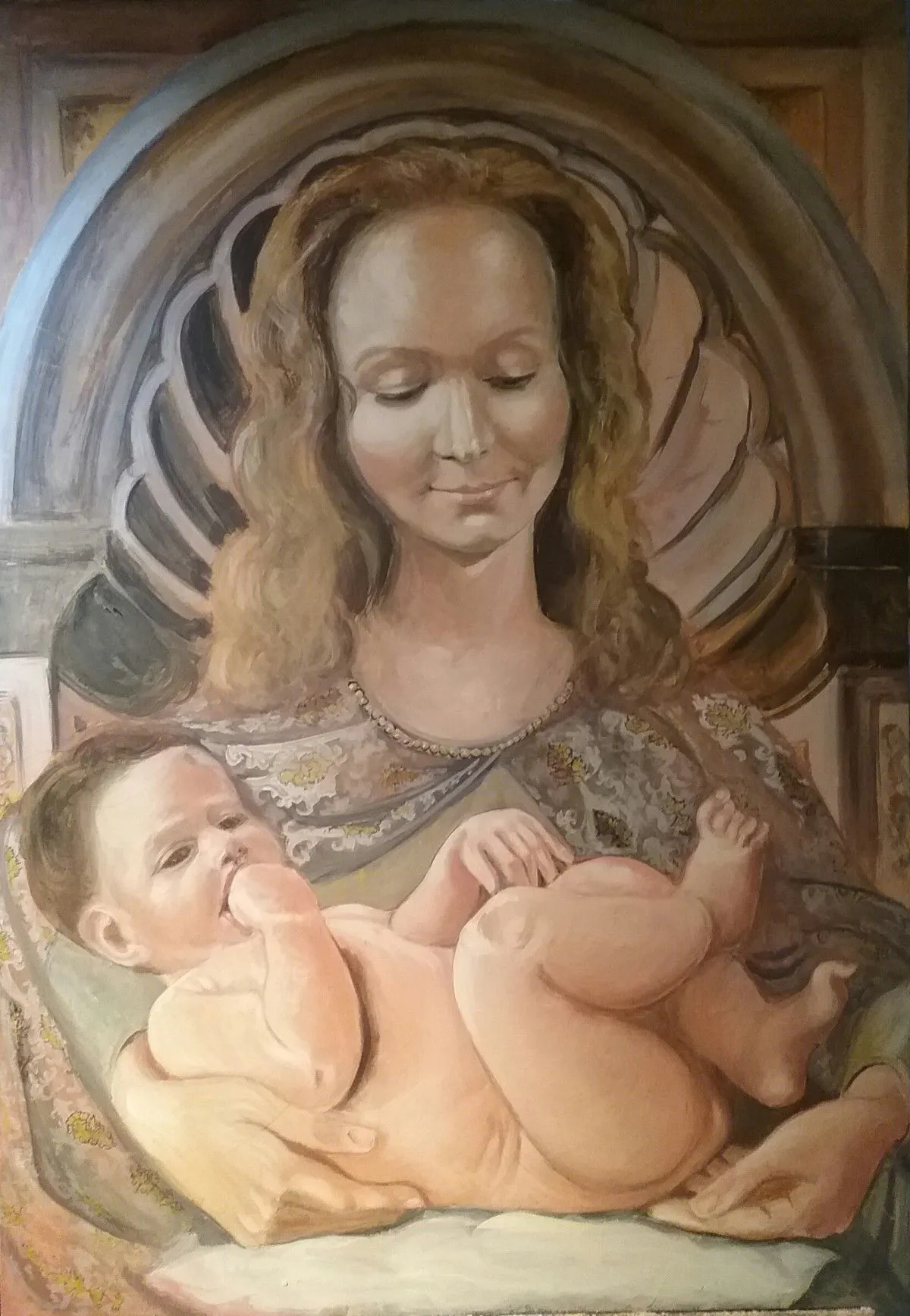 Motherhood, artwork by Anca Filip