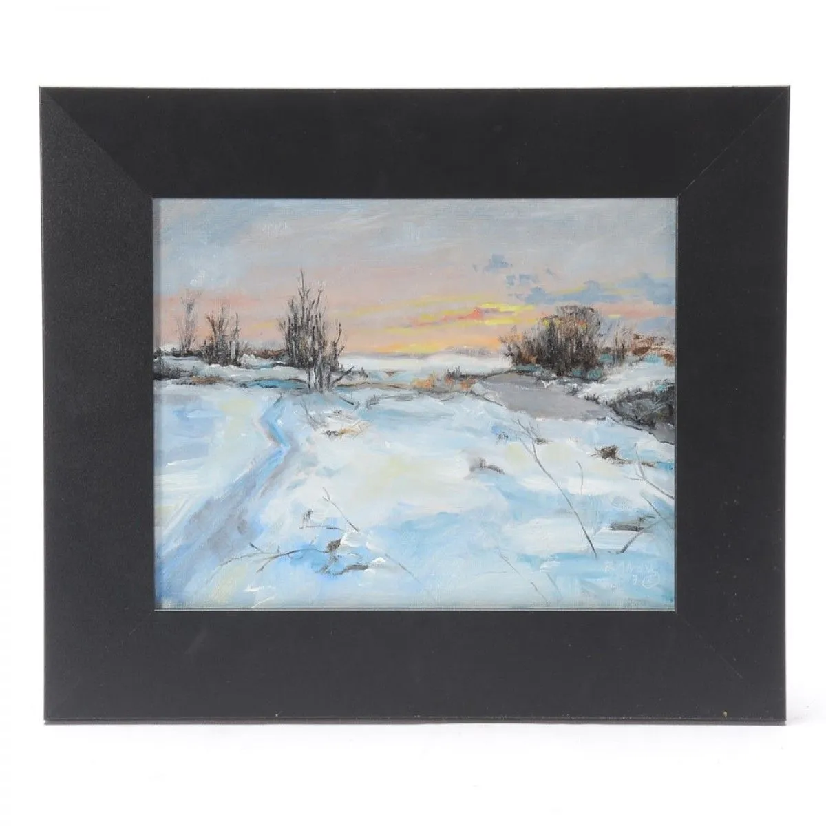 ohio winter /sold, artwork by Rebecca Manns