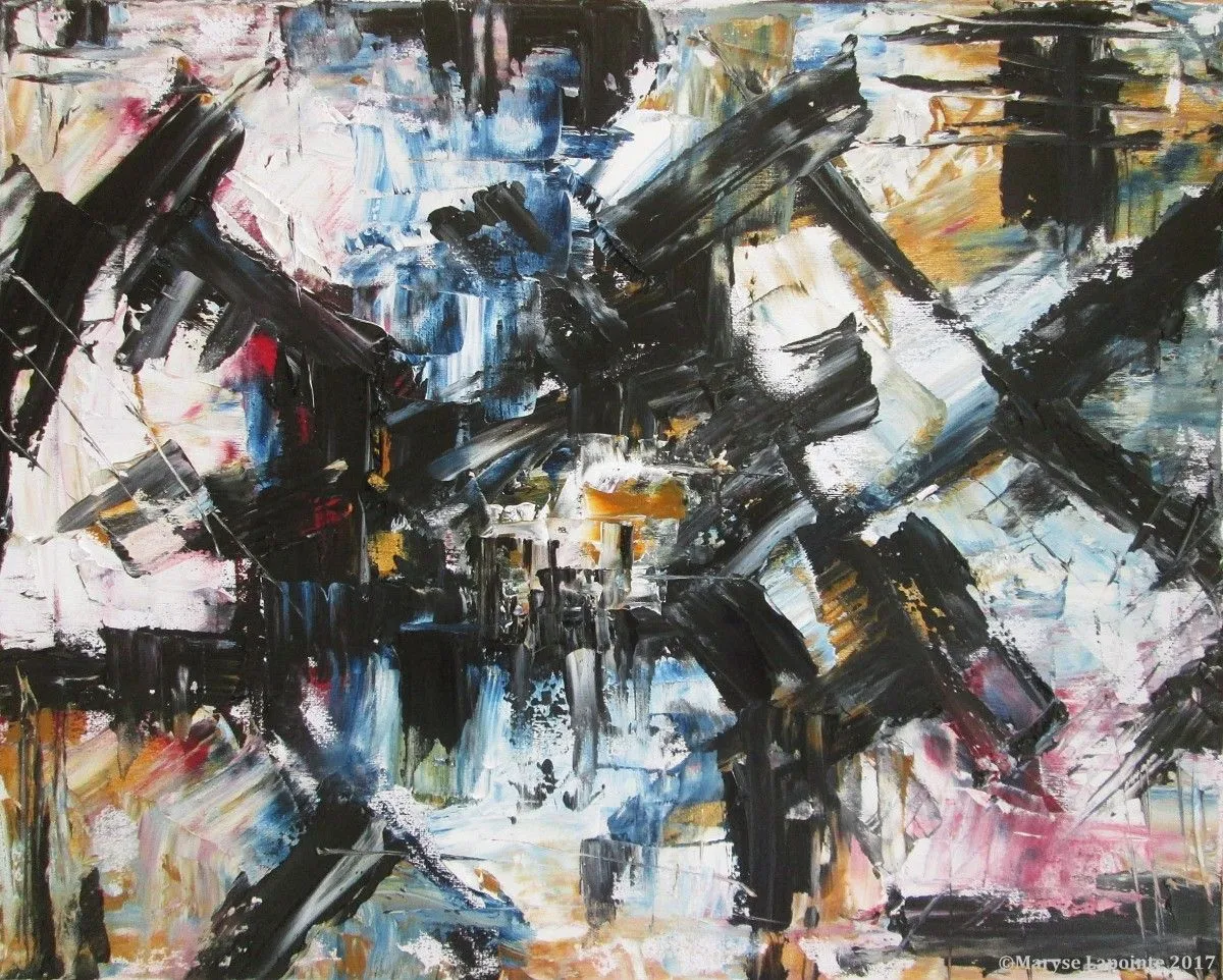 Confluences (Broken Arabesques), artwork by Maryse Lapointe