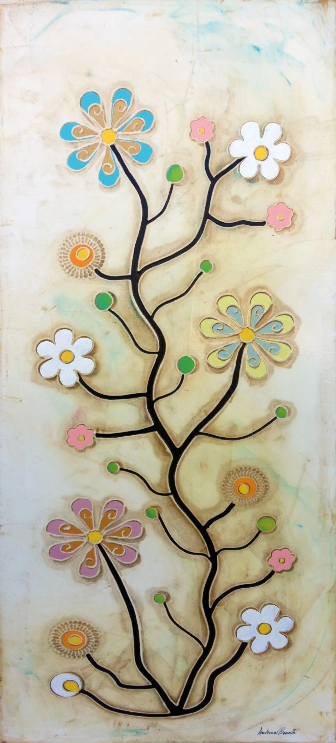 Fiori di marzo, artwork by Andrea Benetti