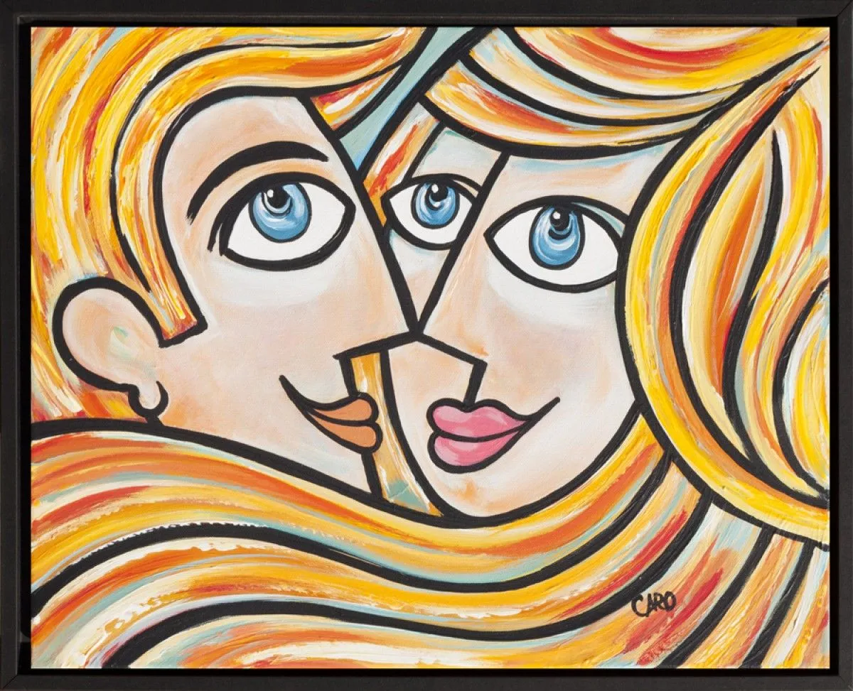 Tendre regard, œuvre de CARO .