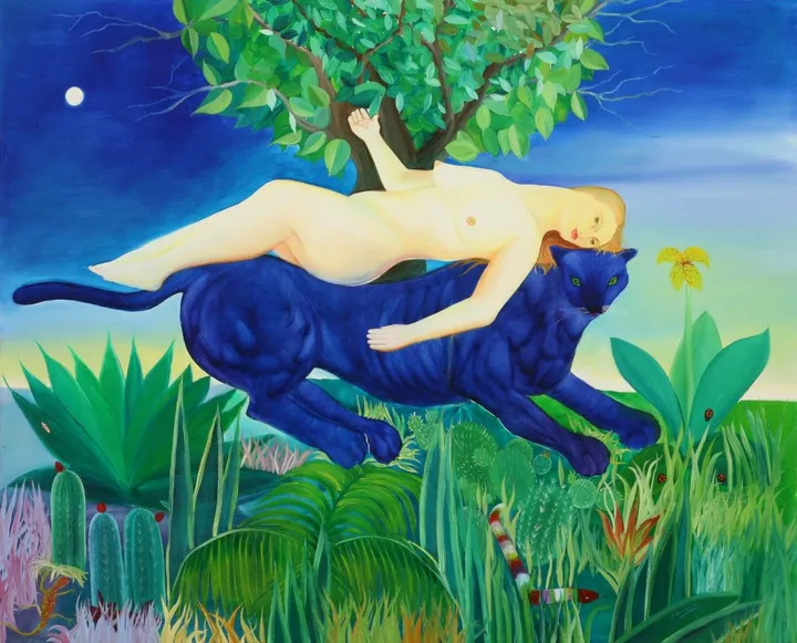 ravissement, artwork by alberto texier
