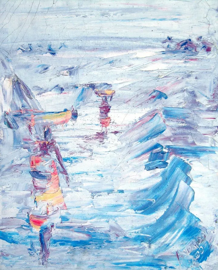 To the Farmland, artwork by Akpan Usoroh