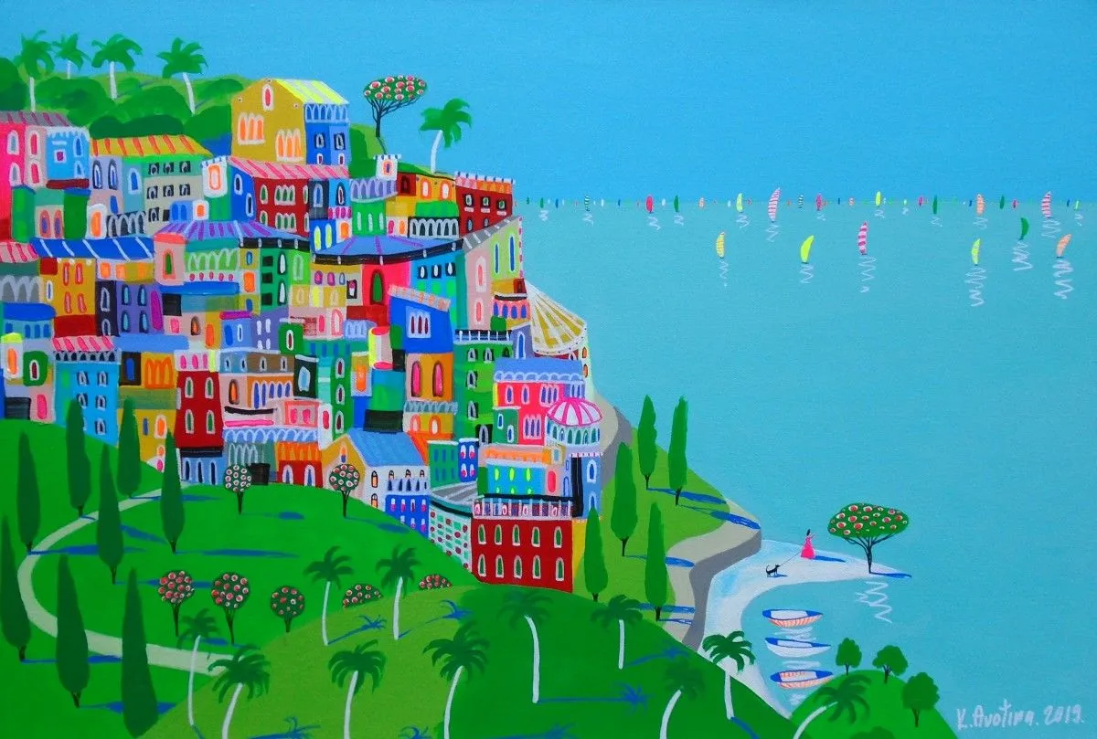 A Blink Of The Summer Sun, œuvre de Katrina Avotina