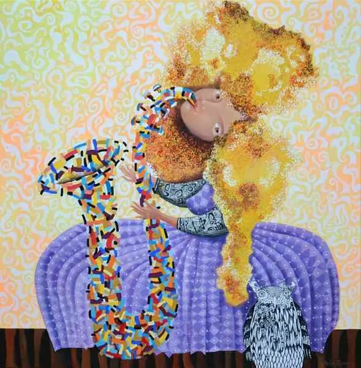 Dreamtime jazz, œuvre de Yelena Revis