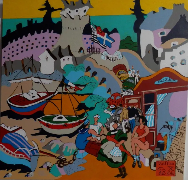 "Sullian store", artwork by Patrick Bergès
