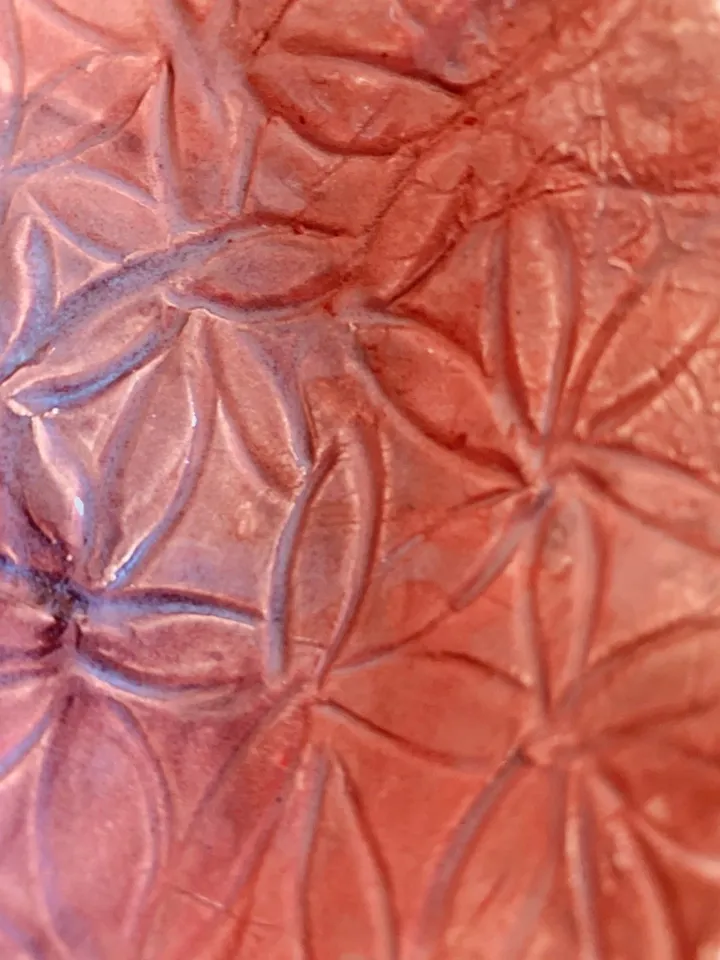Coupelle fleur de vie, artwork by Anne Cellier