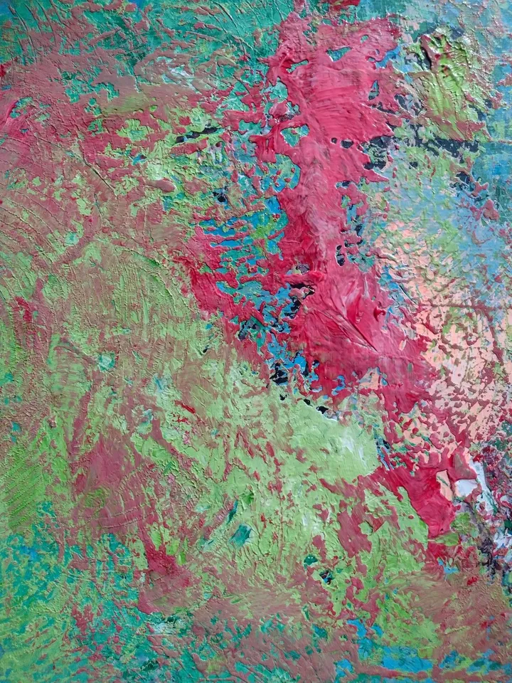 Colorful Embrace, œuvre de Patrick van