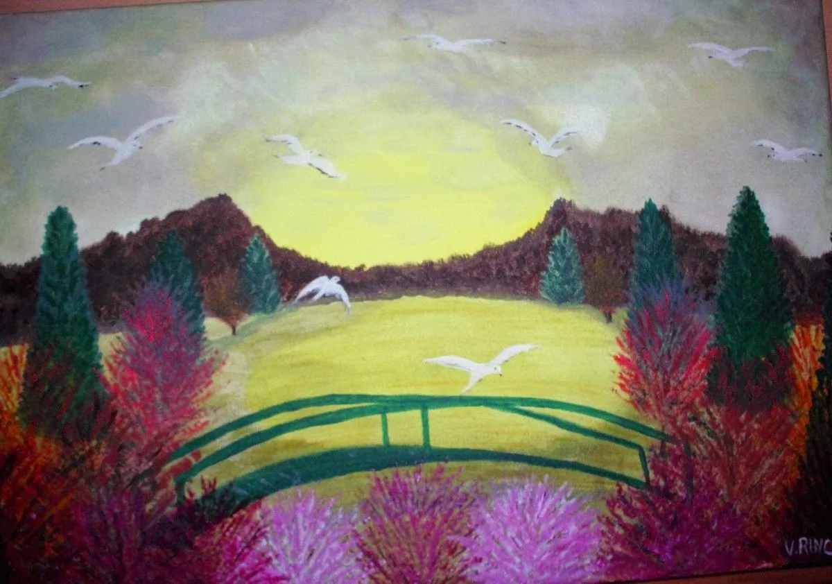 Là'bas, artwork by Viviane RINCK