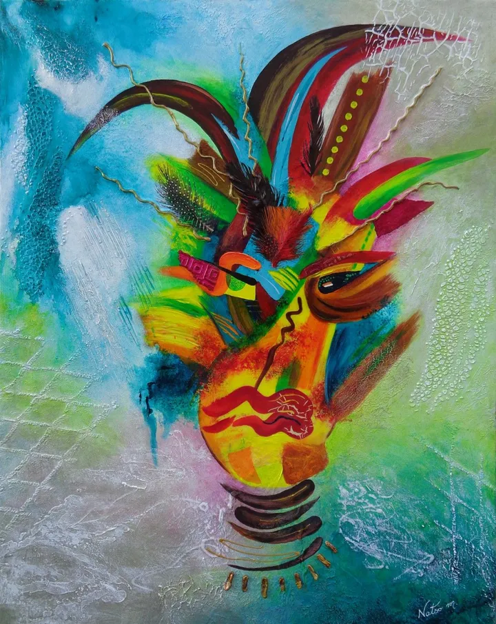 Le Chaman II, œuvre de Nathalie Marino