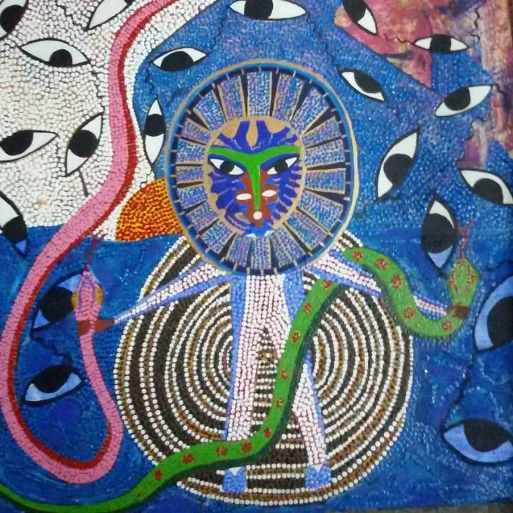 spiritual, artwork by Turunesh Raymond
