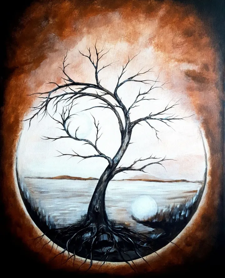Symboles n°11, artwork by Saouti Mina