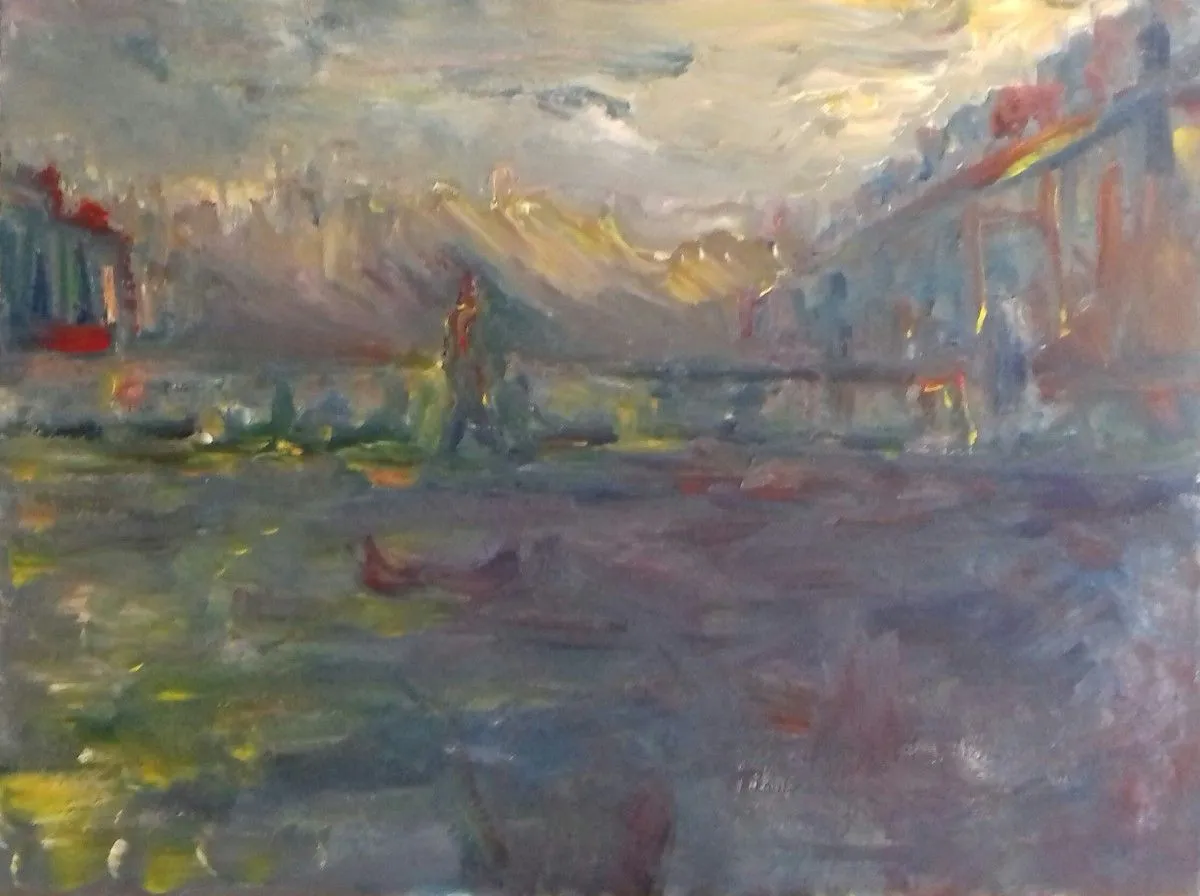 Orage, œuvre de Noël Maxime