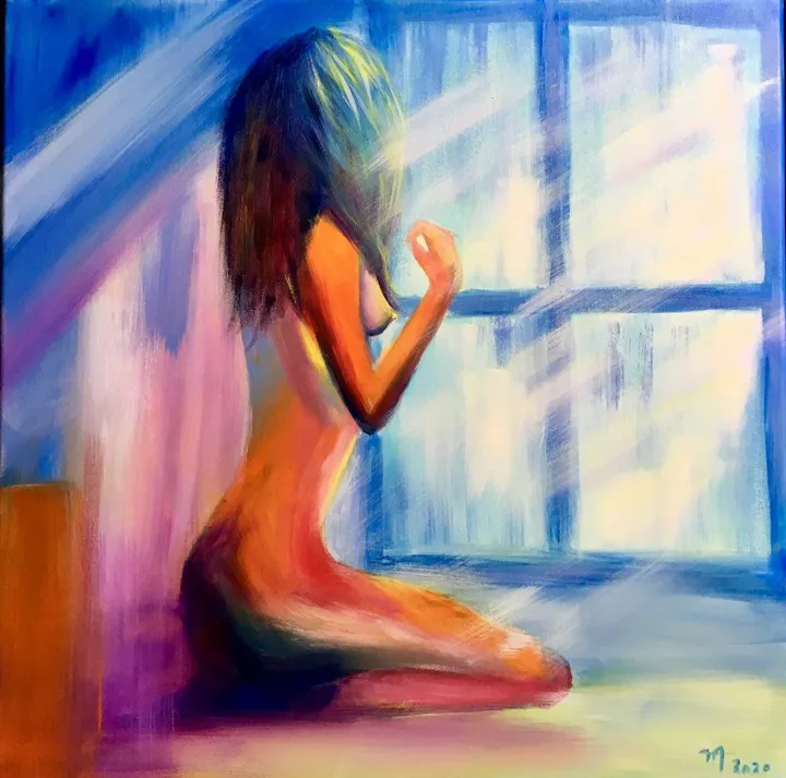 L'Impatience, œuvre de Françoise AUGUSTINE
