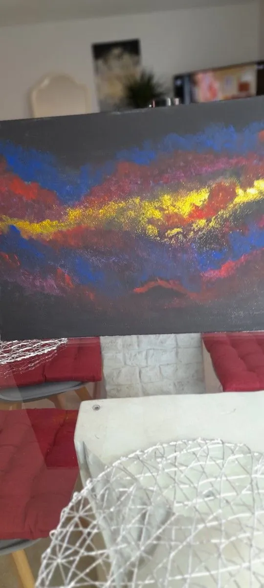 Le crispuscule, artwork by Maria-dolores Picadizo