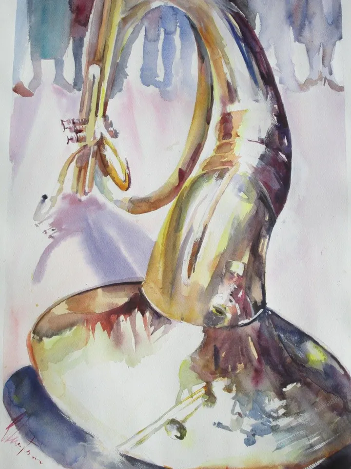 THE BAND, artwork by Radu Dumitrescu