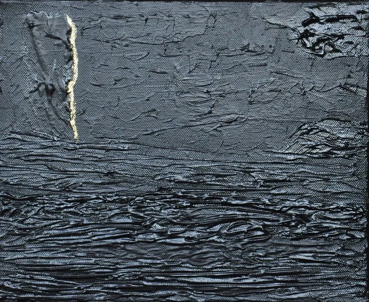 Monochrome en noir, œuvre de Galerie Arnaud