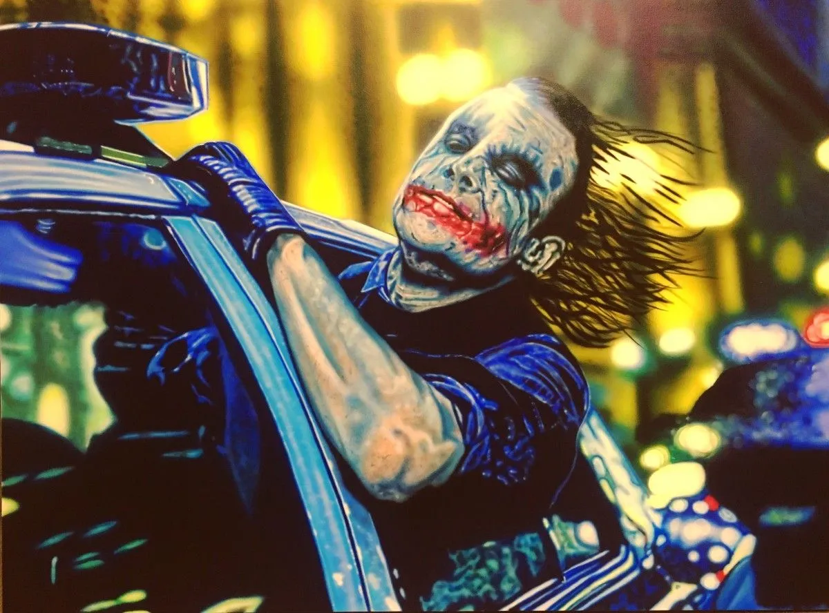 The Joker, artwork by fred Trudel