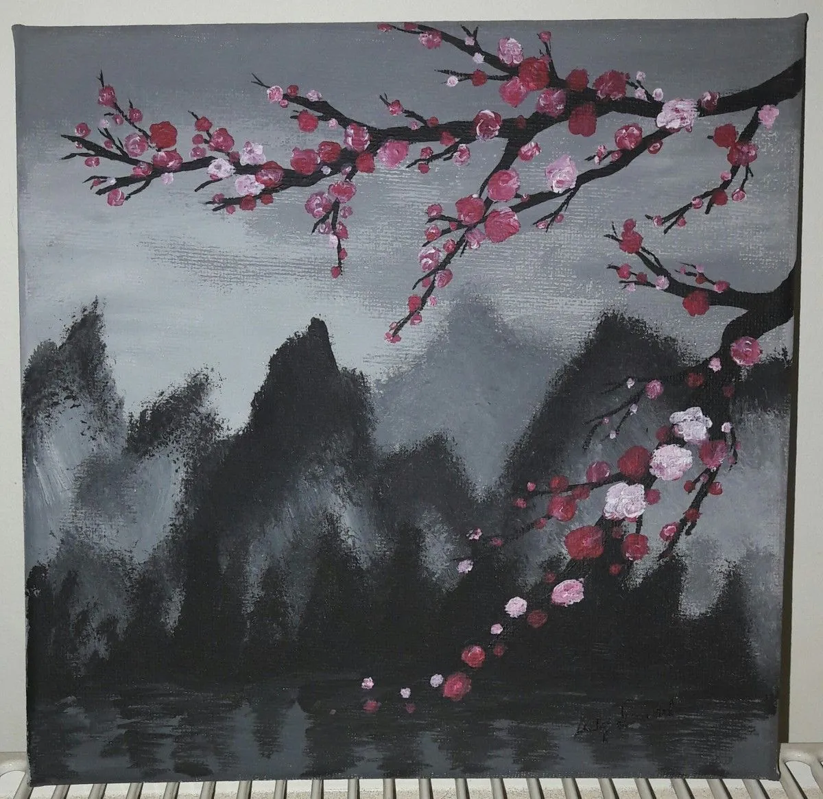 Montagne, artwork by Sally Duaut