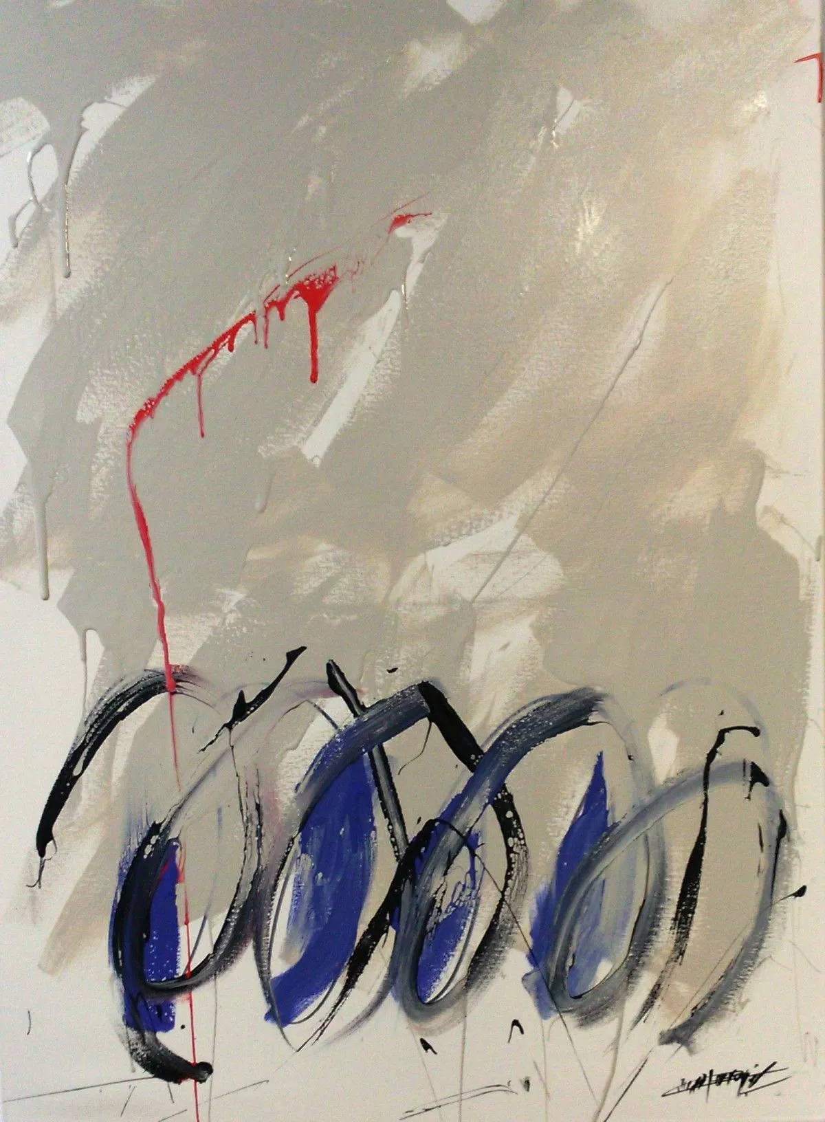 Blessure, artwork by Gabriel Angelo
