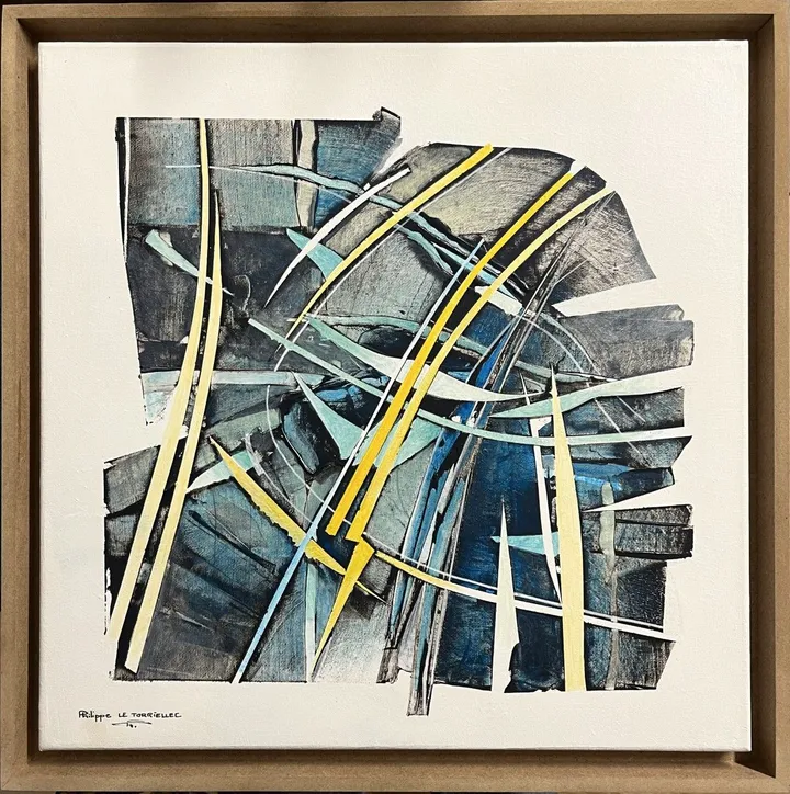 Entrelacements 7, artwork by Philippe LE TORRIELLEC