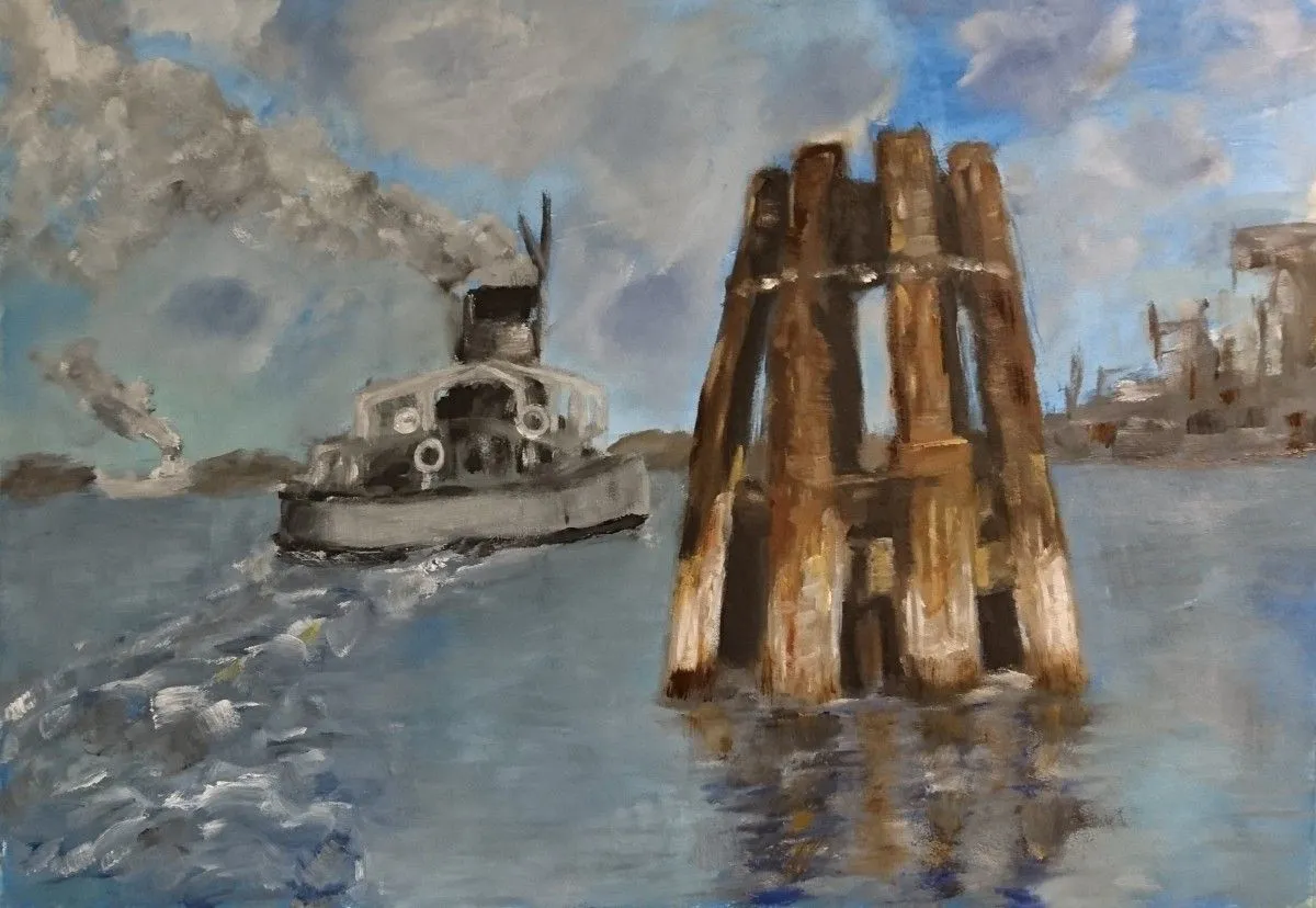 Elbe, œuvre de Kenneth Friend