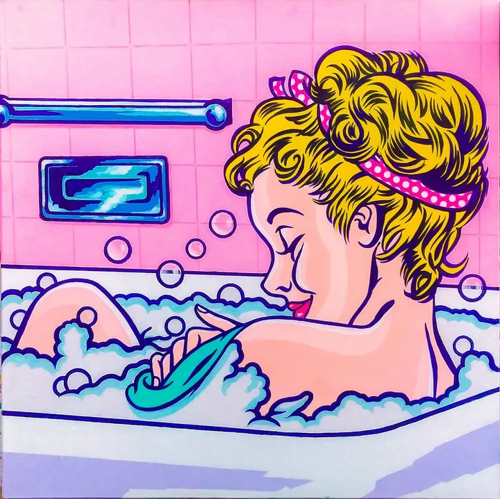 Bubbles, artwork by POP ART Artstudione
