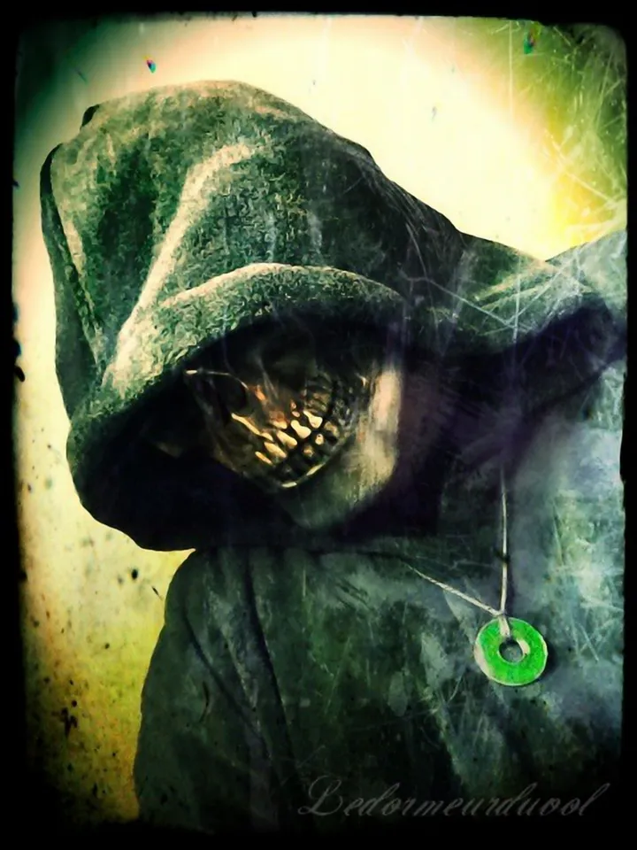 Le Dormeur in Green, artwork by Le Dormeur Du Vol