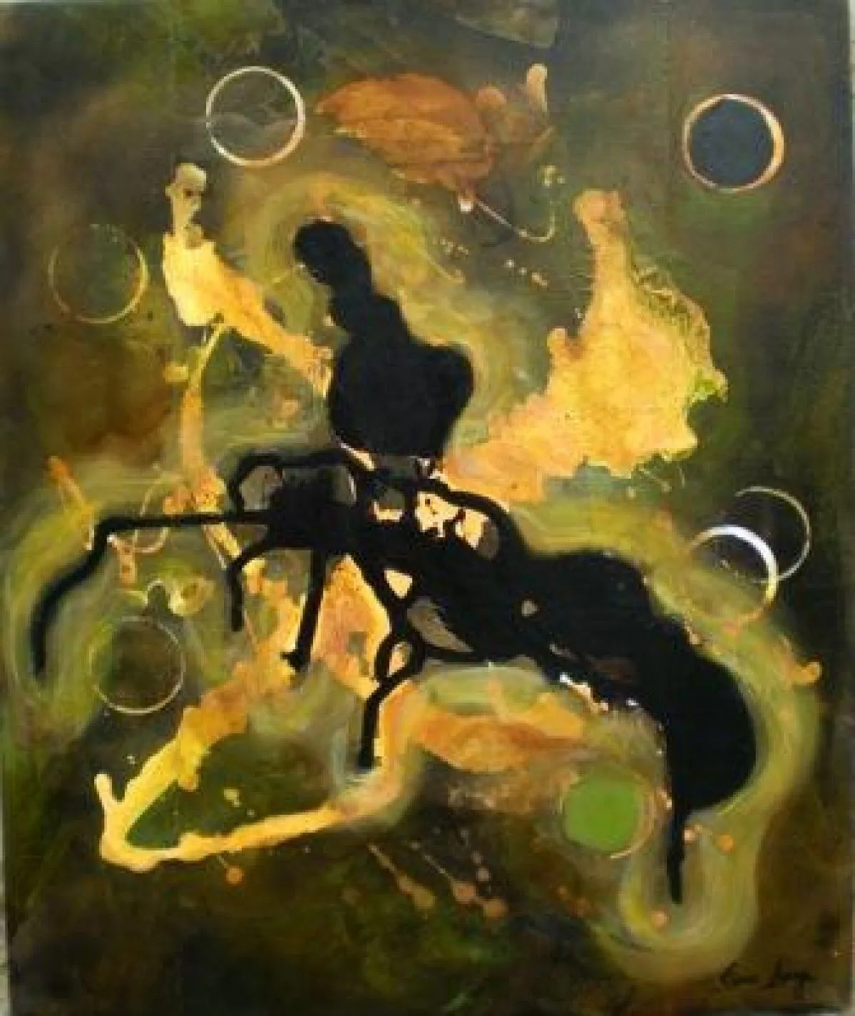 The black ant, œuvre de Tânia Maria de Souza