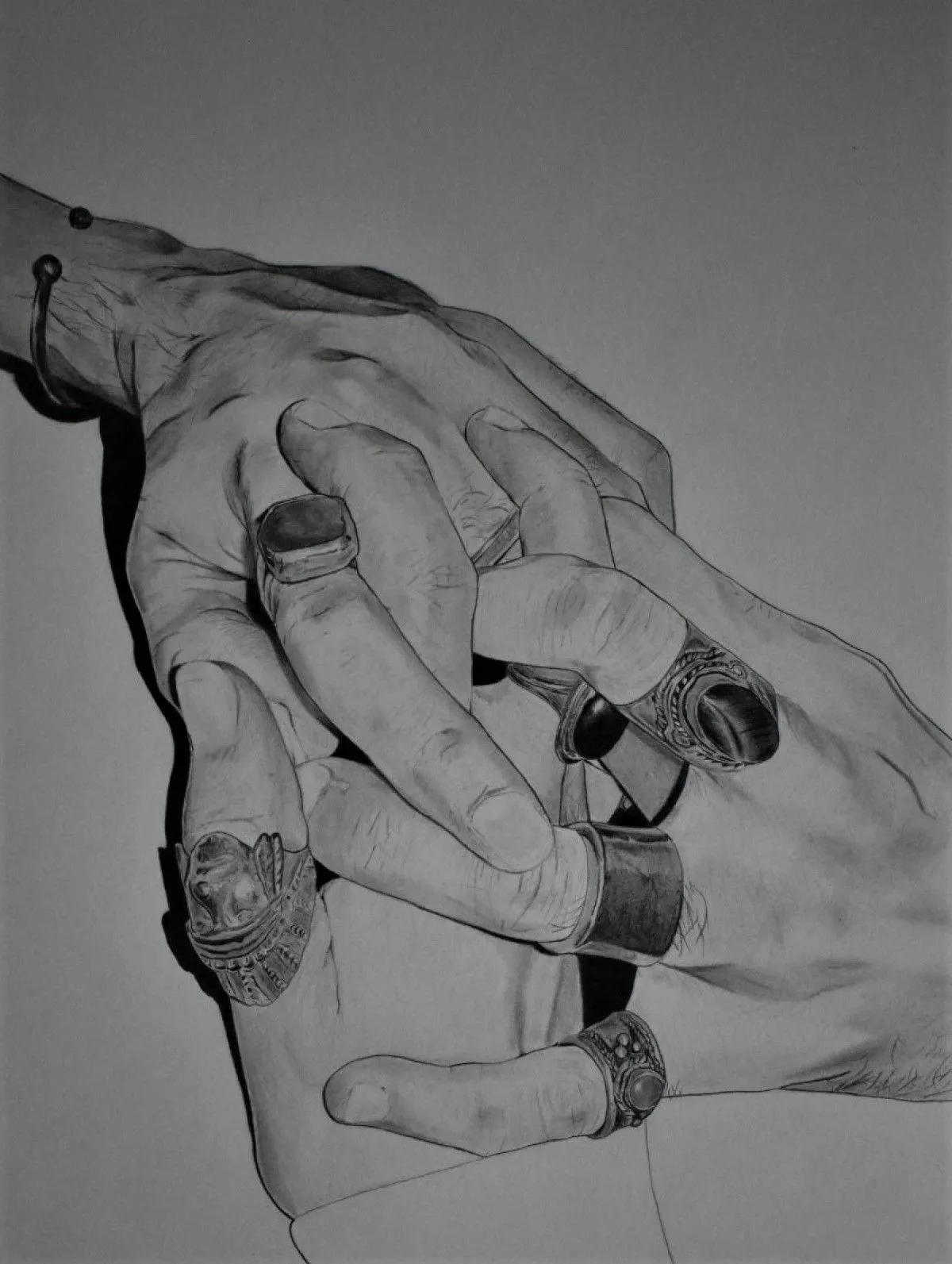Love triangle, œuvre de Néo .