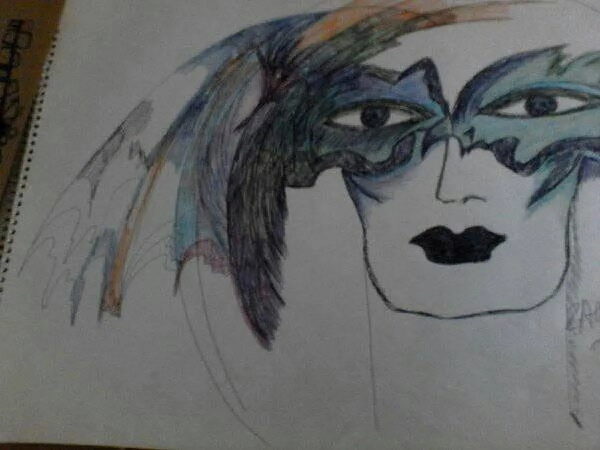 He., artwork by Elizabeth Aldam