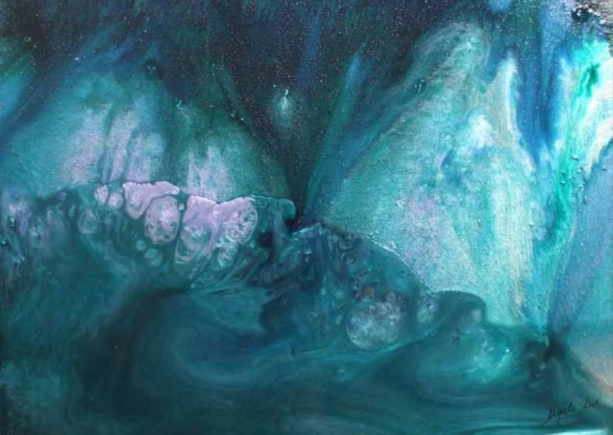 VAGUES, artwork by Angèle Lux