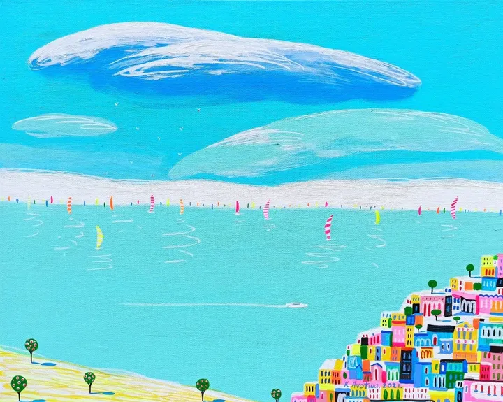 A Warm Summer's Day, œuvre de Katrina Avotina