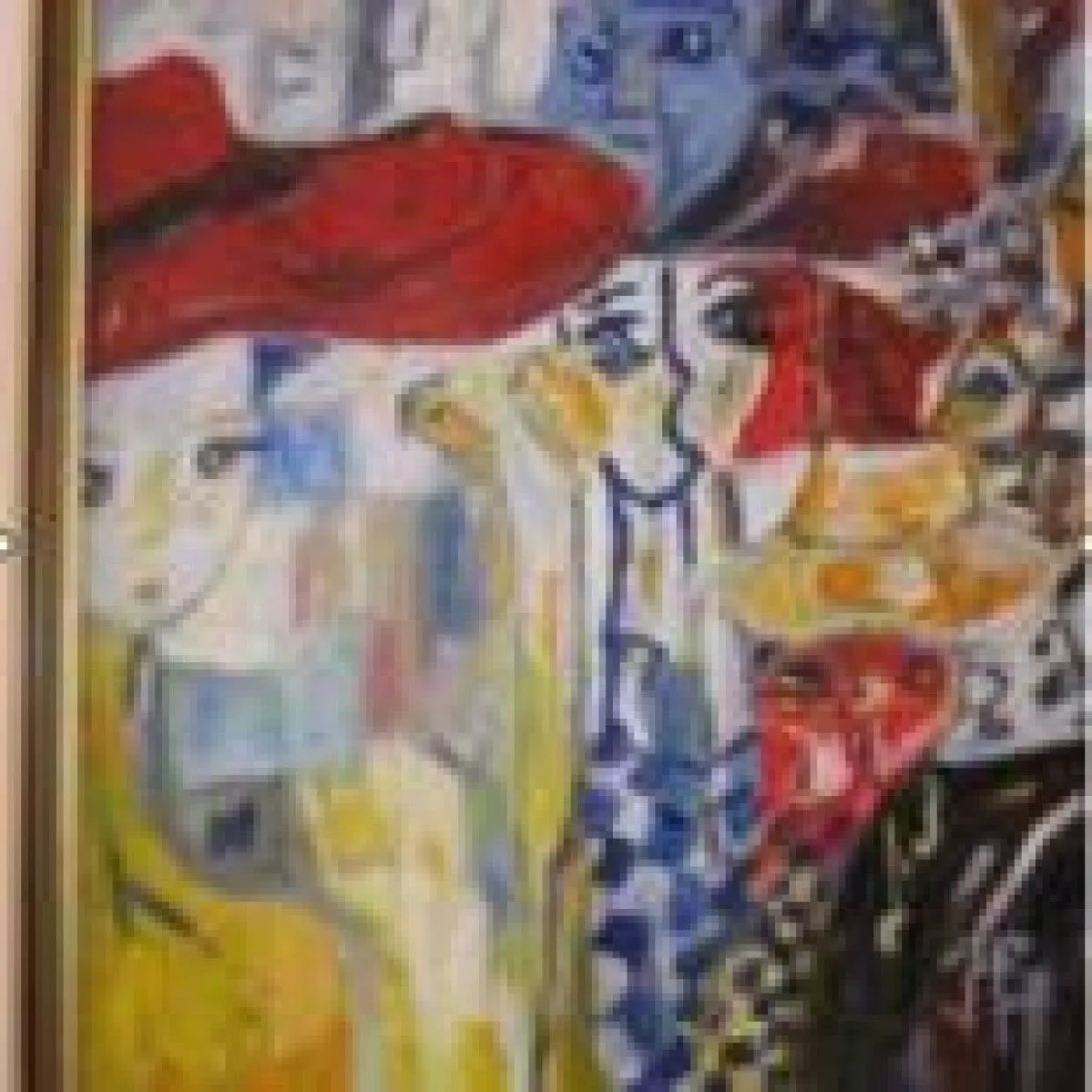 La rue, artwork by Virginica Bobolocu