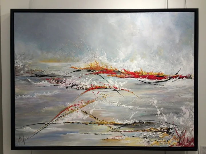 Eau chatoyante, artwork by Johanne Dupont