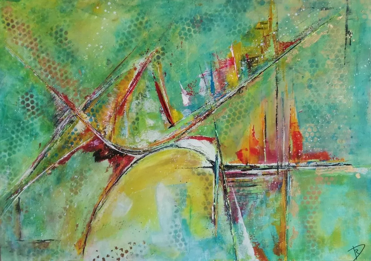 Le passage, œuvre de R. Devarrewaere