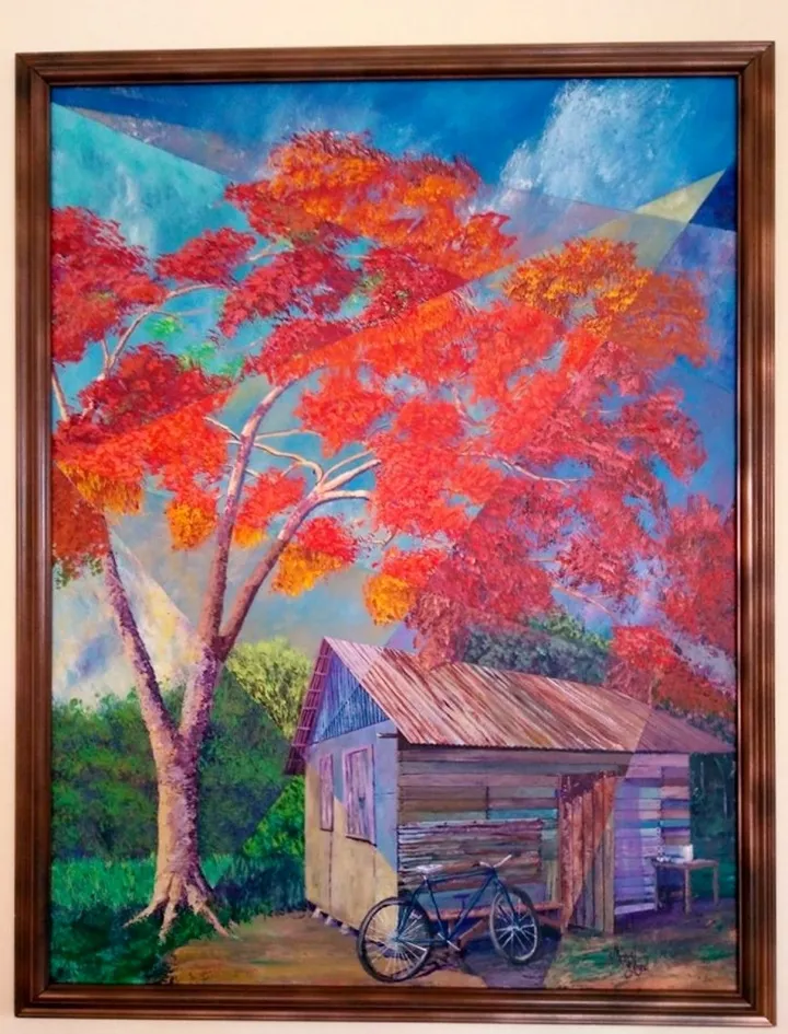 AQUI SIENTO PAZ (MY PEACEFULL PLACE), œuvre de Miguel Angel Méndez