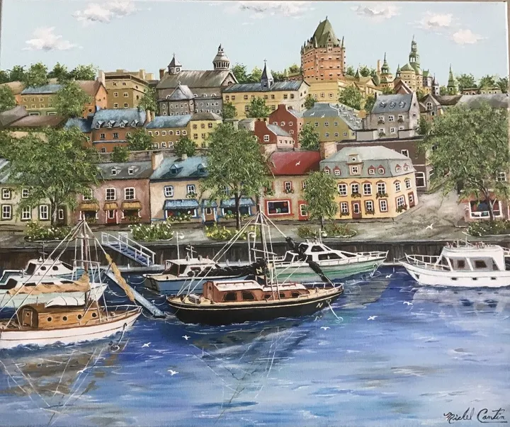 Bonheur estival, artwork by Michel Cantin