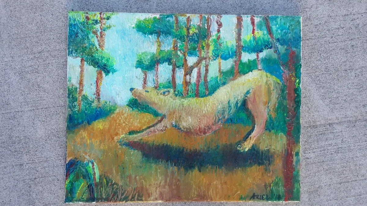 Perro Aguacatero, œuvre de Aziel Barrientos