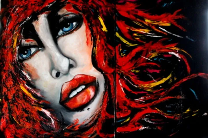 Séréna, artwork by Johanne Hebert Coulombe