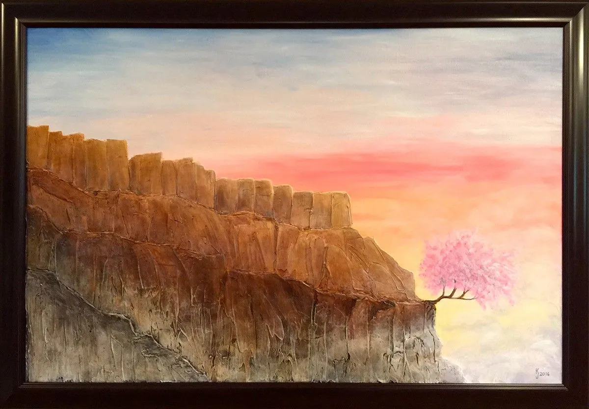 Among the Clouds, œuvre de KJ Burk