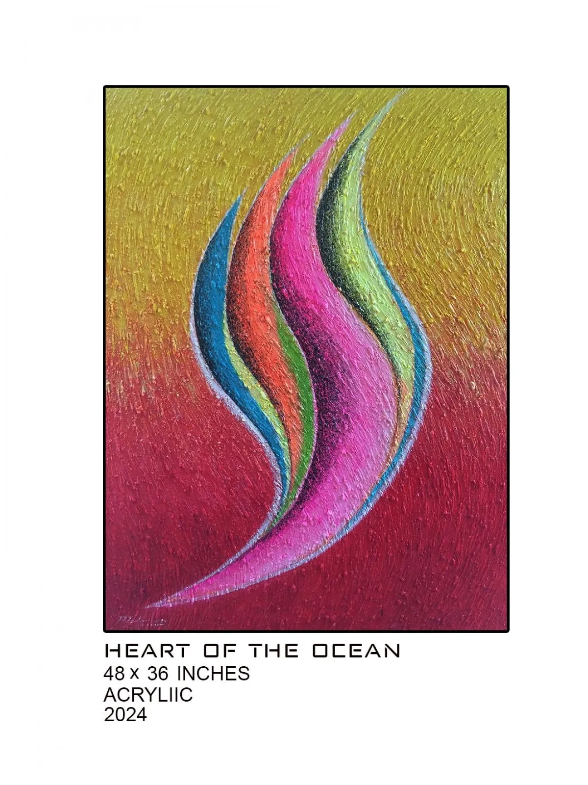 Heart of the Ocean, œuvre de Marlin Lopez