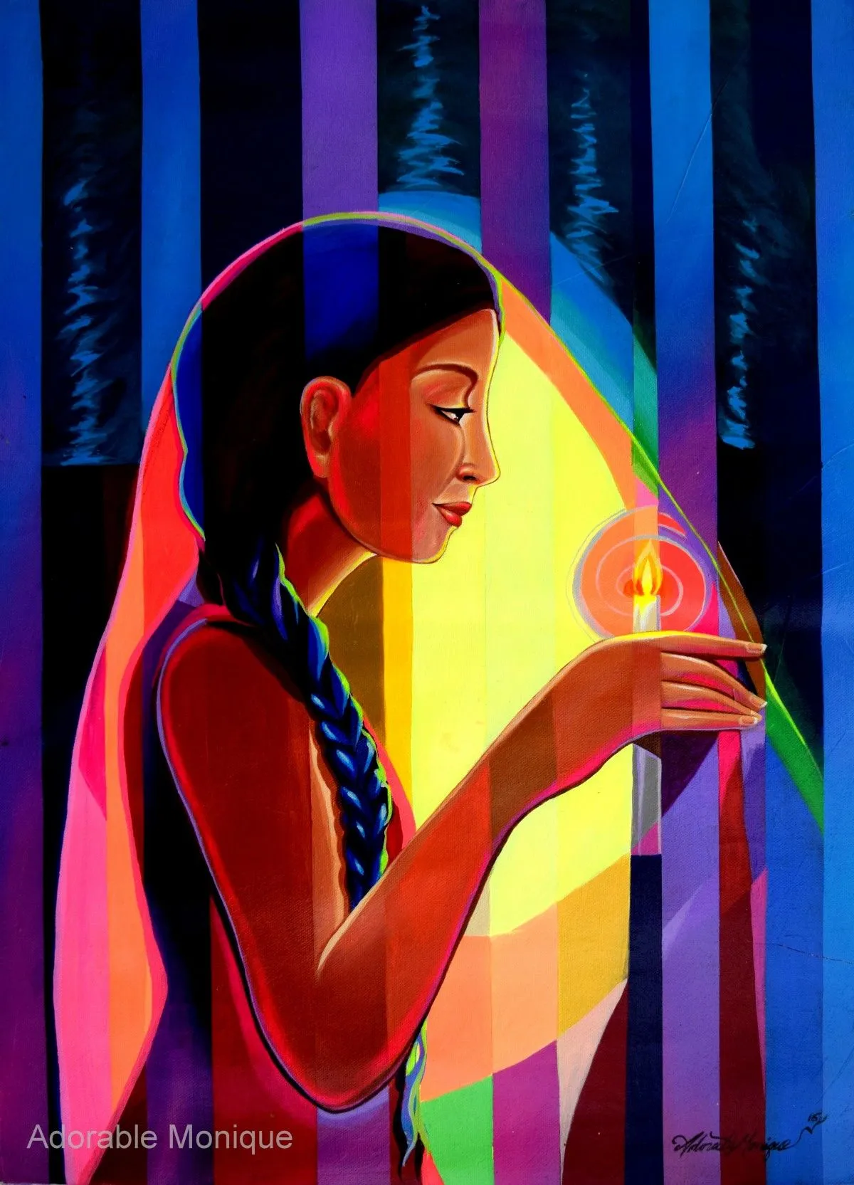 Enlightenment, œuvre de Adorable Monique