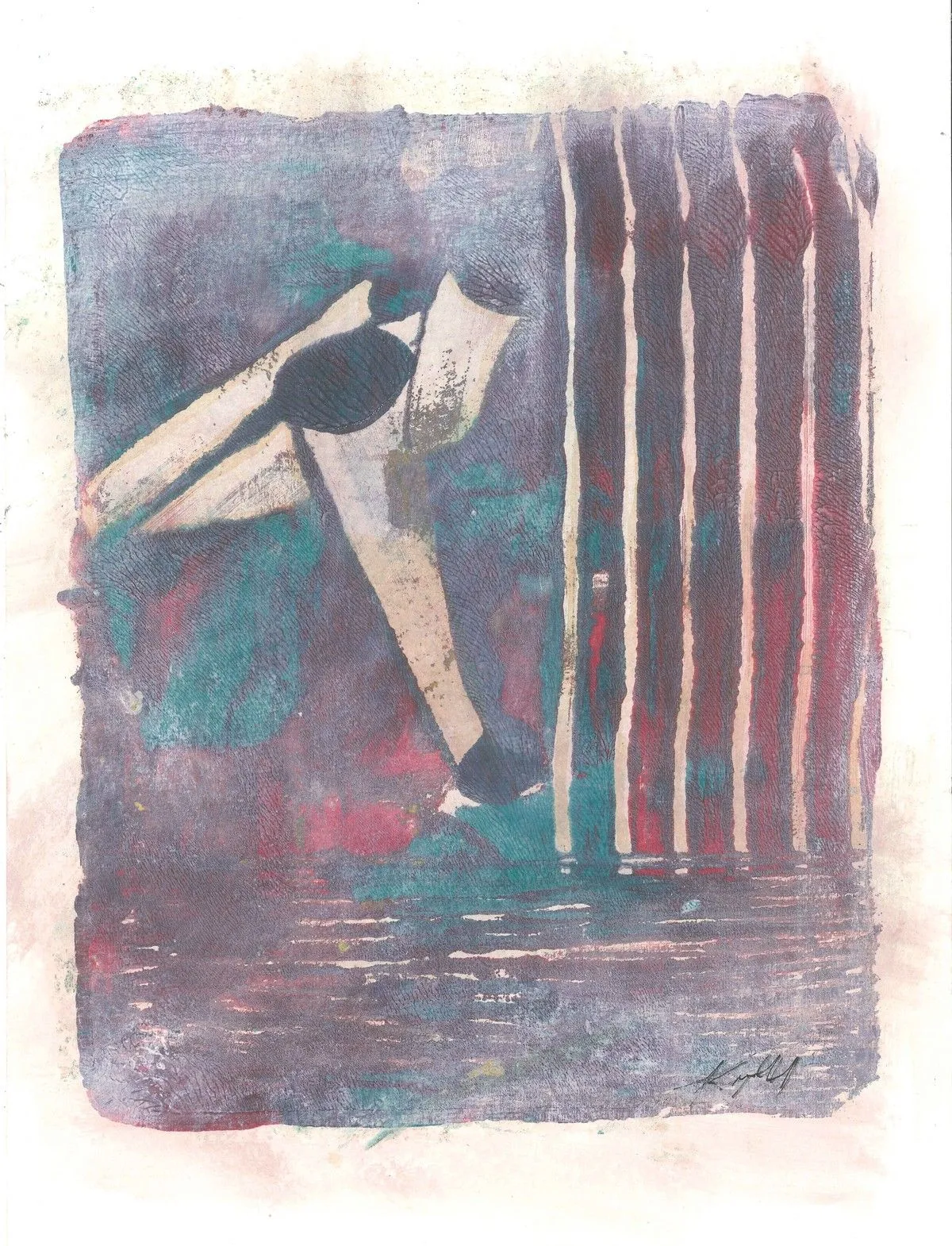 transience, artwork by magdalene kourti