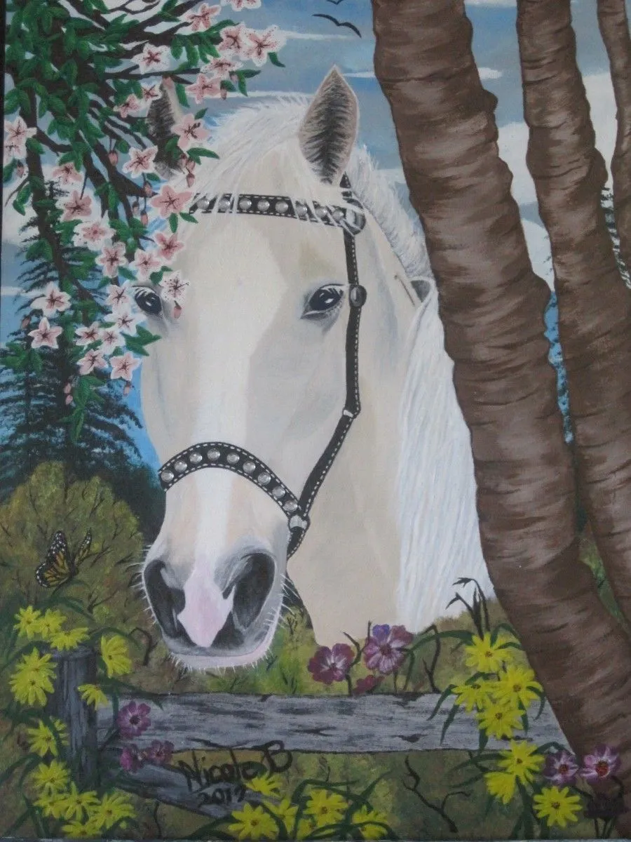 In the wild, artwork by Nicole Bureau