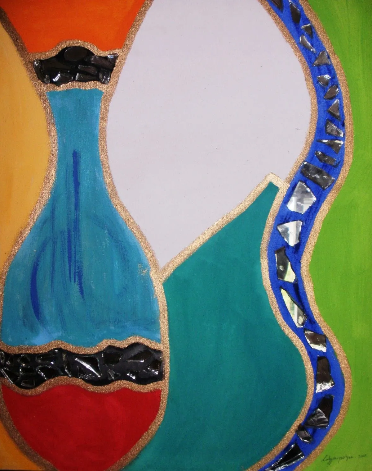 Vase of Light, artwork by Ladyjacquelyne Hussey-Pearson