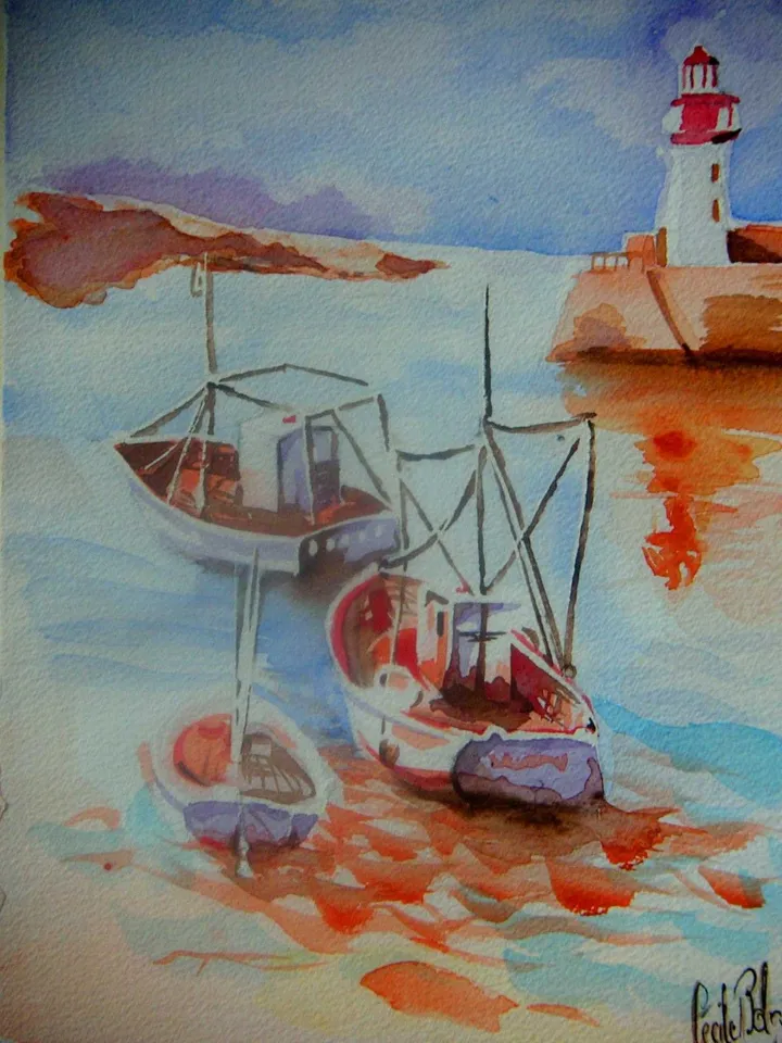Bord de mer, œuvre de Cecile BOLZINGER