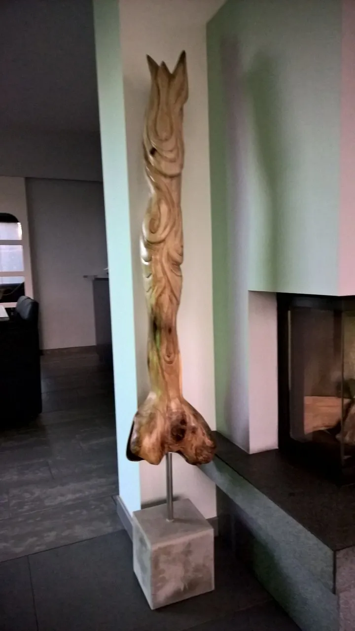 RISING FLAME, œuvre de Jan Van Braekel