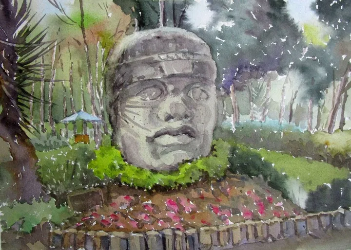 Parque Hundido, œuvre de Tito Llorente