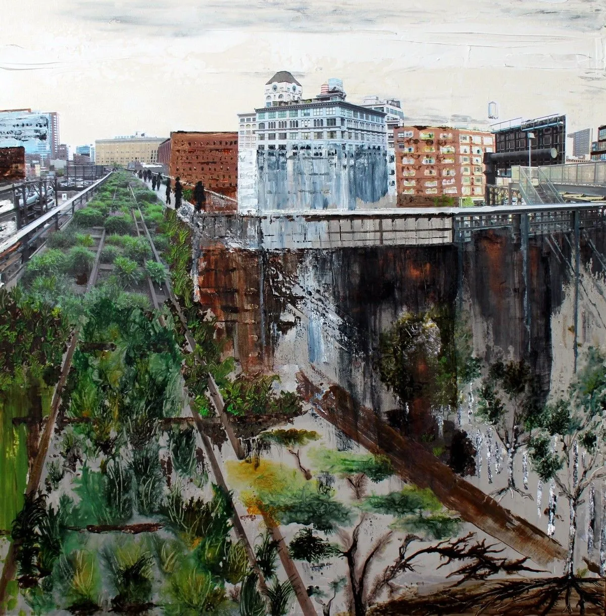 High Line3, œuvre de Cecile GONNE VICTORIA